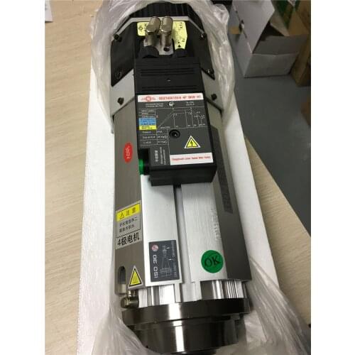 9KW 380V ATC Spindle Motor 6.4Nm 22A Short head ISO30 / BT30 12000~24000rpm CNC Machine