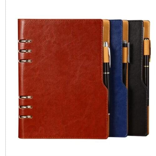 A5 B5 Spiral Ring Notebook Creative Business Notepad Office Supplies Stationery Hand book