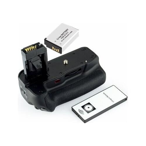 BG-E18 Battery Grip + Wireless Remote Control + LP-E17 Battery for Canon 750D 760D T6i T6s X8i 8000D DSLR Camera