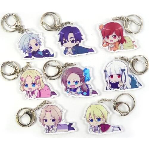 Anime My Next Life as a Villainess: All Routes Lead to Doom! key chain acrylic animation pendant