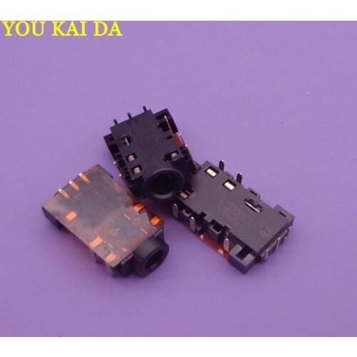 3.5mm Audio Jack Port for ASUS N45 N55 G75 G750 U31 U32 U36 X32 Series Laptop Headphone Microphone Socket Connector