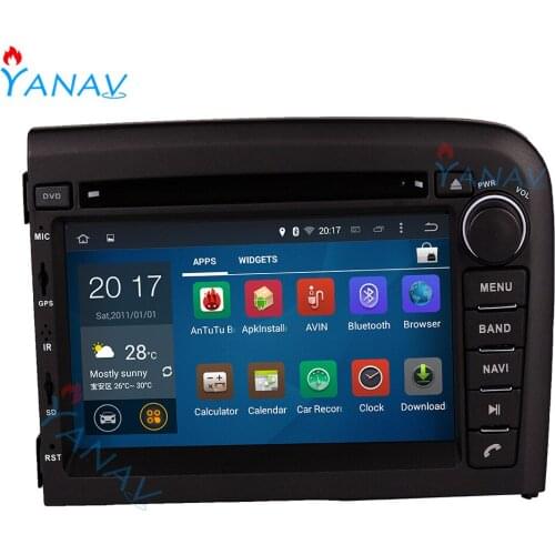 Car radio For-VOLVO S80 1999 2000 2001 2002 2003 2004 2005 Car audio GPS navigation video HD Touch Screen multimedia DVD player
