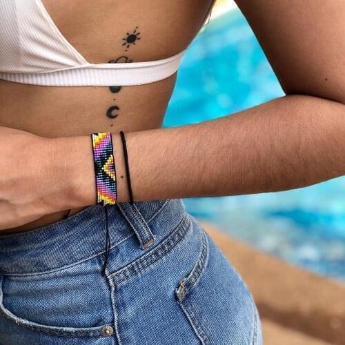 Go2Boho Collection Bracelets Miyuki Beads Bracelet Women Gift Mexican Inspired Jewelry Unique Pulseras Handmade Woven Jewellery