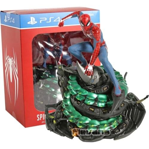 Spider Man PS4 Game Spiderman Collectors Edition PVC Figure Collectible Model Toy