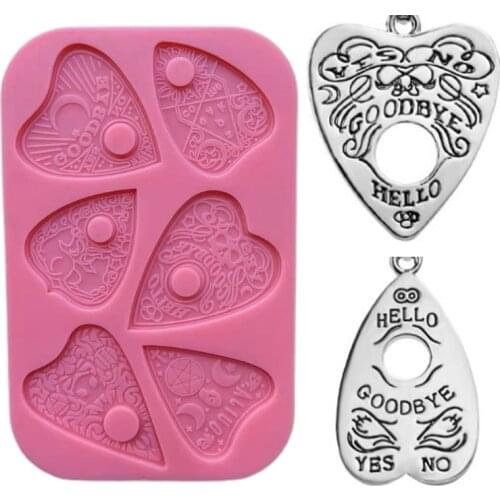 Love Heart Divination Epoxy Resin Mold Silicone Mould DIY Crafts Casting Tools