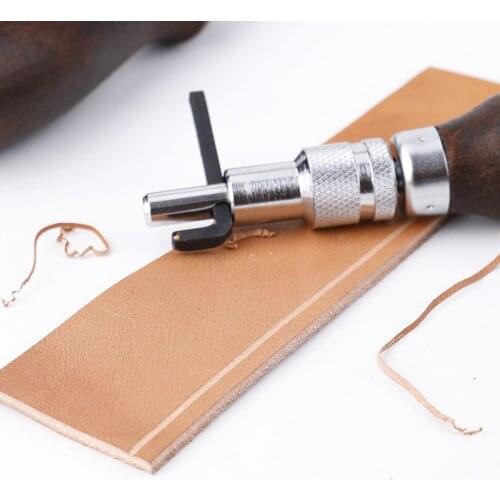 Multi-function groover leather surface processor trimmer edger edger diy manual leather tool