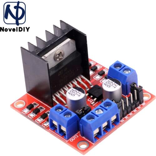 1pcs L298N Driver Board Module 5V L298 Stepper Motor Smart Car Robot Breadboard Peltier High Power For Arduino DIY