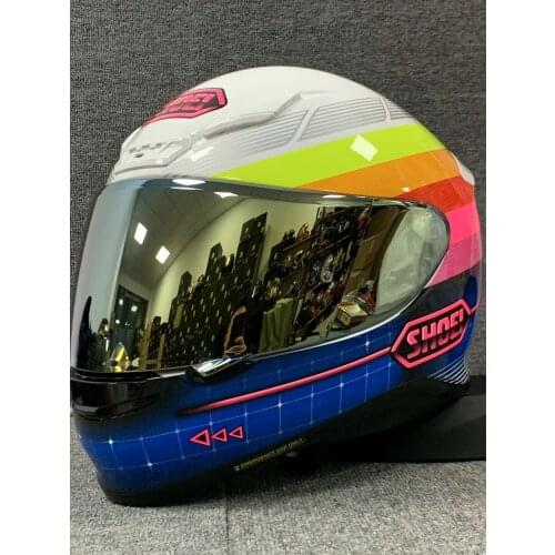 Full Face Motorcycle helmet Z7 rainbow helmet Riding Motocross Racing Motobike Helmet