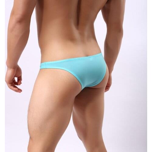 Mens low rise briefs sexy slim hip sexy panties male viscose triangle panties underwear gay bikini mens underwear brie