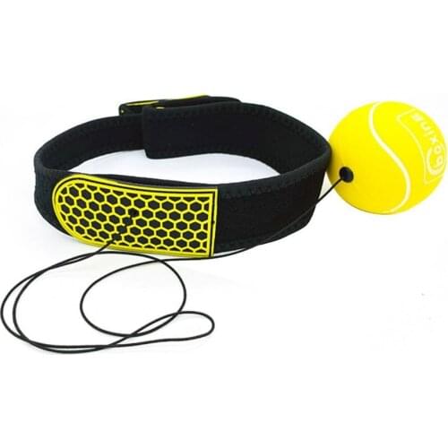 Kids Adult Kick Boxing-Reflex Ball Headband Fighting Speed Training Punch Ball Muay Thai Exercise Aids Equipment Accessories