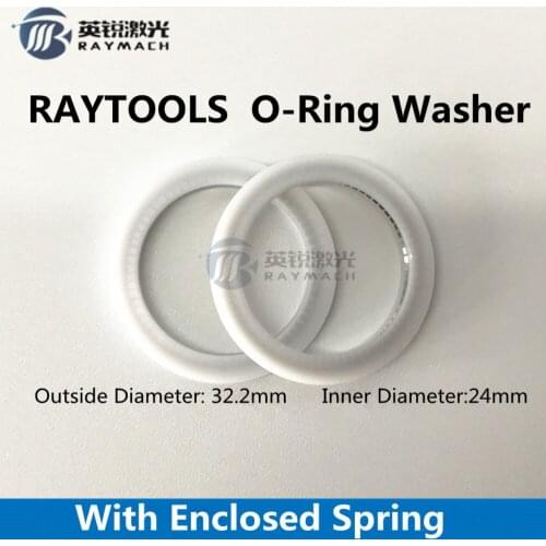 Wholesale Raytools Sealing Ring 29.4mm 32.2mm 36mm Protection Windows Used Spring Seal for Raytools BT210/BT240S/BM109/BM114