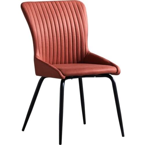 Nordic Chair Light Luxury Dining Chair Family Small Family Table Chair Modern Simple Back Stool Restaurant Hotel Chair