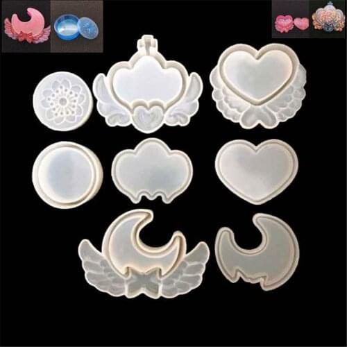 Silicone Mold Storage Box DIY Mold Epoxy Resin Casting Jewelry Craft Mould Tools