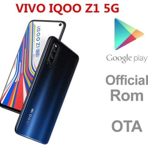 DHL Fast Delivery Vivo IQOO Z1 5G Cell Phone Fingerprint Face ID 6.57" 2408X1080 144HZ 8GB RAM 256GB ROM 4500mAh IQOO Z1 5G
