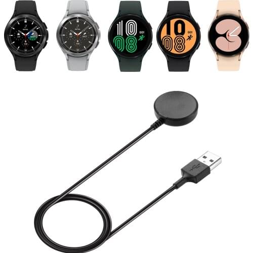 Replacement USB Data and Dock Charger for Samsung Galaxy Watch 4 Classic Watch3 41mm 45mm Active 1 2
