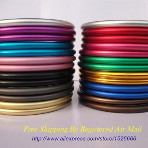 Free Shipping 10pcs/5pairs Large Aluminum Rings for Making Your Own Ring Sling