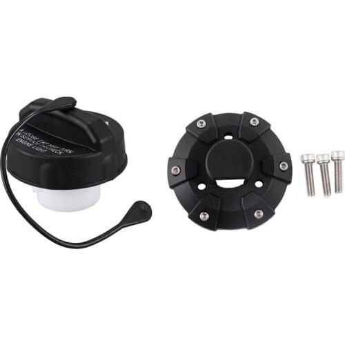 2 Set Car Accessories: 1 Set Radio Antenna Base Cover & 1 Pcs Car Fuel Tank Filler Gas Cap Locking Cover Lid