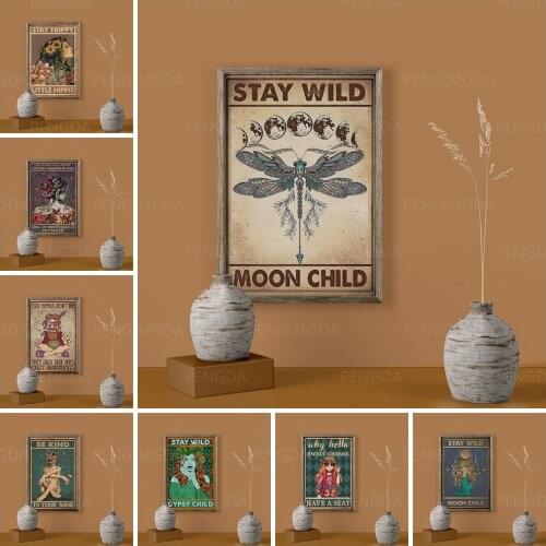 Canvas Hd Printed Words Home Decoration Abstract Portrait Painting Poster Wall Art Picture Woman For Bedroom Modular No Framed