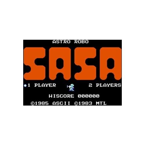 Astro Robo Sasa Region Free 8 Bit Game Card For 72 Pin Video Game Player