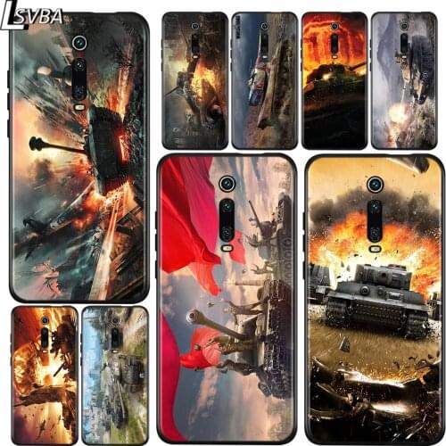 For Xiaomi Redmi 9A 9C 9 Matte Phone Case World Of Tanks For Redmi 10X K20 Pro 5G S2 8A 8 7A 7 6 6A Phone Cover