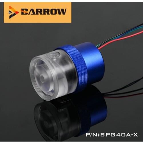 Barrow SPG40A-X 18W PWM Pumps Maximum Flow 1260L/H Compatible With D5 Series Pump Cores And Components Four-layer PCB All Solid