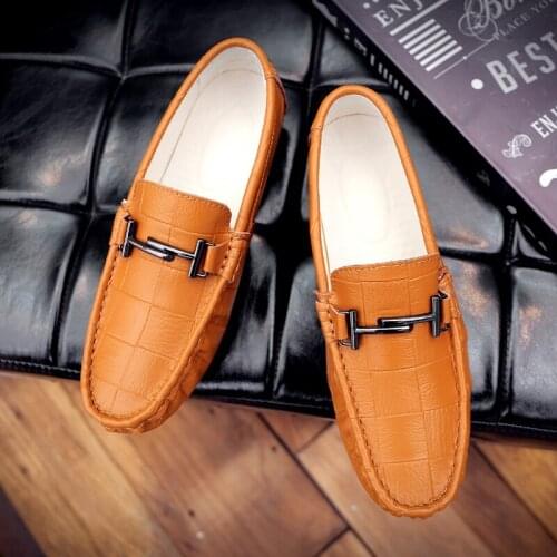CIMIM Brand New Casual Shoes Men Spring&Autumn Plus Size 38-50 Men Loafers Leather Shoes Men Driving Shoes Man Fashion Classical