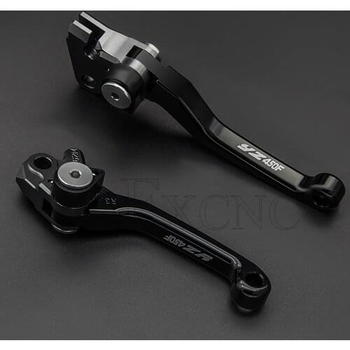 For Yamaha YZ450F YZ 450F 2001-2007 2006 2005 2004 2003 2002 Foldable Brake Clutch Lever Dirt Pit Bike Brake Clutch Levers