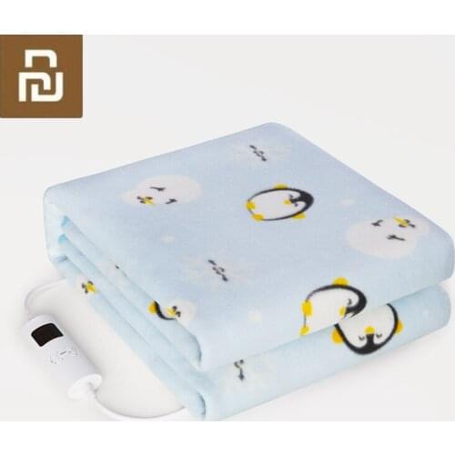 Xiaomi Electric Blanket 20-50 Deg.C 9 Level Adjustable Heating Blanket 9H Timing 110W Smart Heating Temperature Washable Blanket
