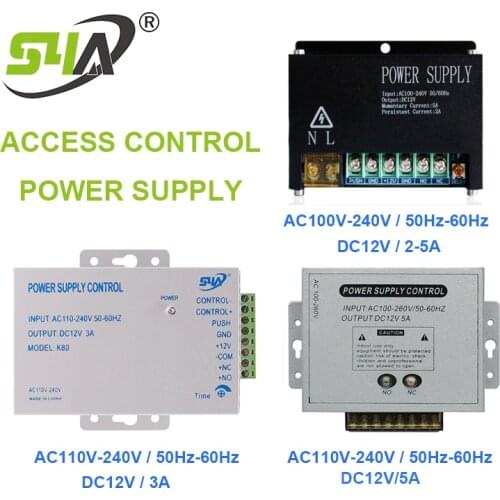 DC12V 3A/5A Switching Power Supply for Standalone Access Control