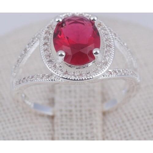 Luxury Women Oval Cut Zircon Rings for Wedding Engagement Promise Bridal Ring Set Jewelry