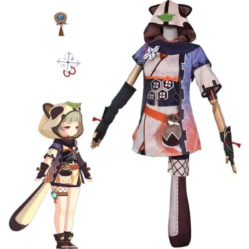 Mangoyoyo Game Genshin Impact Sayu Cosplay Costume Sayu Dress Cosplay Game Genshin Impact Costume Women Halloween In Stock