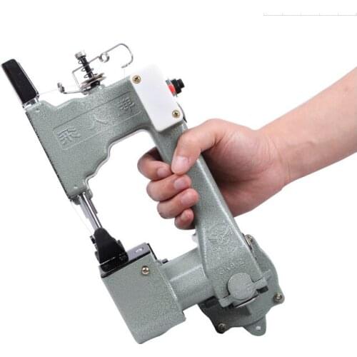 220V GK9-2 Small Portable Electric Sealing Machine Sealing Machine Woven Bag 130W 12000RPM
