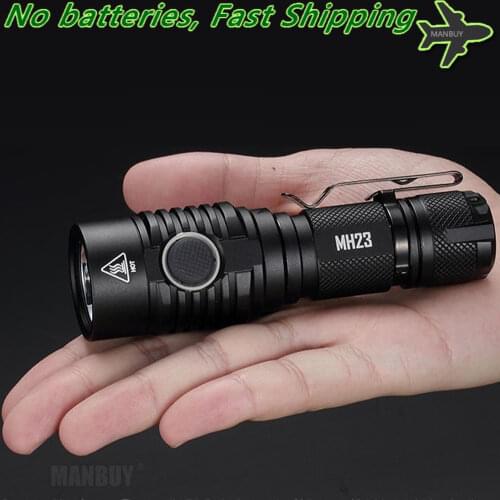 Topsale NITECORE 1800 Lumens MH23 Rechargeable 7 Mode CREE XHP35 HD LED Lamp Waterproof Flashlight Without 18650 Battery outdoor