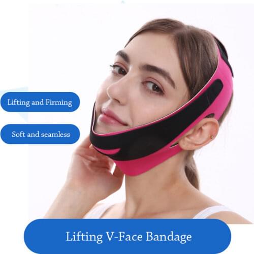 Facial Miracle Slimming Mask Face V-Shaped Lift Up Belt Thin Neck Mask Sleeping Face-Lift Reduce Double Chin Bandage Skin Care