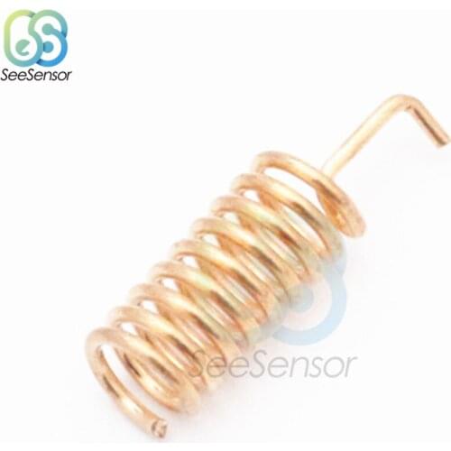 2Pcs/lot SW915-TH12 915MHz 12.5mm Helical Antenna Copper Spring Antenna for Wireless RF Module