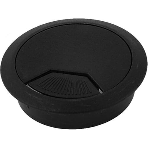 WSFS Hot 60mm Computer Desk Table Grommet Cable Port Wire Hole Cover 3 Pcs