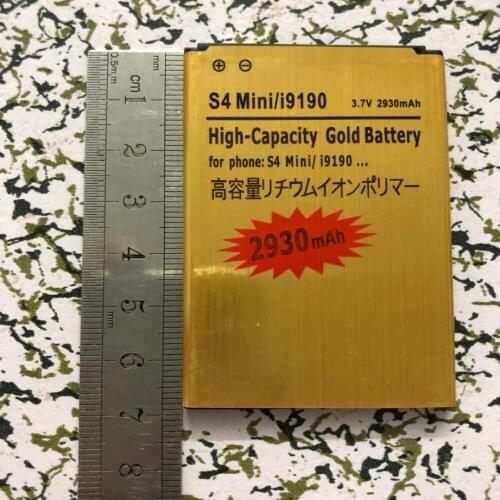 Gold B500AE 4 contacts For SAMSUNG Galaxy SIV S4 mini I9190 I9192 i9195 battery