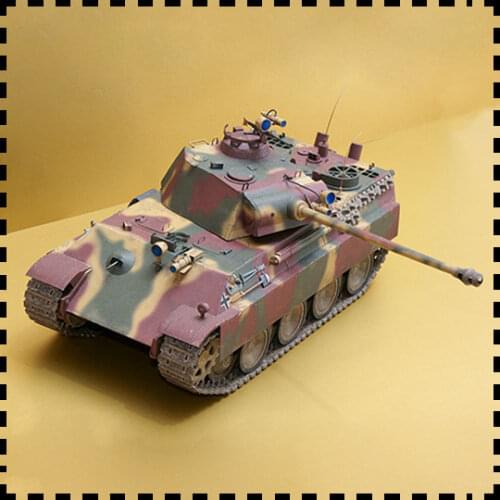 1:25 Scale WW2 Germany Panzerkampfwagen V Panther Sd.Kfz. 171 Tank Paper Model Handmade Toy Puzzles