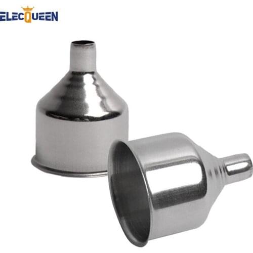 4cm Stainless Steel Hip Flask Funnel Oil Liquid Funnel ,Thicken Stainless Steel Flask Funnel 2pcs/lot