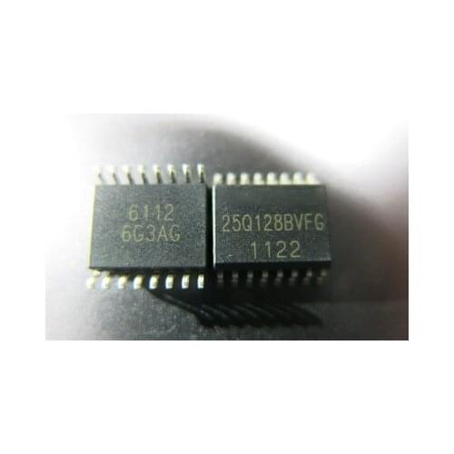 5pcs/lot W25Q128BVFG 25Q128BVFG 25Q128 128M X 1 SPI BUS SERIAL EEPROM SOP16 In Stock