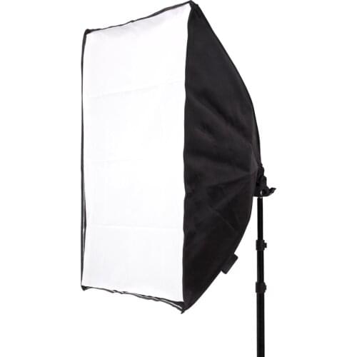 50*70CM Photography Studio Wired Softbox Lamp Holder with E27 Socket for Studio Continuous Lighting With Carry bag SB-5070DK