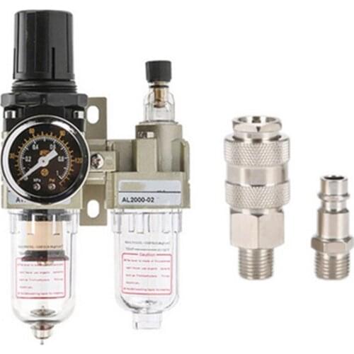 AC2010-02 compressed air filter pneumatic pressure regulator moisture Pneumatic oil water separator filter mini air regulator