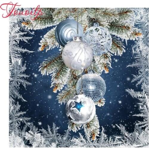 TOUOILP 5d diy Bell diamond painting Merry Christmas square&round full of diamond embroidery mosaic rhinestone home decor