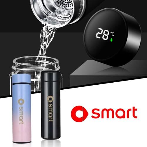 Car Water temperature cup for smart fortwo 451 forfour 453 450 car accessories