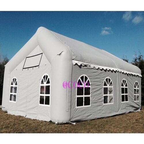 Free air ship to door! 10x5m wedding inflatable tents, Inflatable event tents,outdoor giant inflatable tent for camping