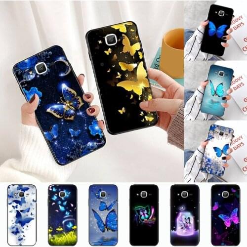 Butterfly Phone Case For Samsung Galaxy J2 J4 J5 J6 J7 J8 2016 2017 2018 Prime Pro plus Neo duo