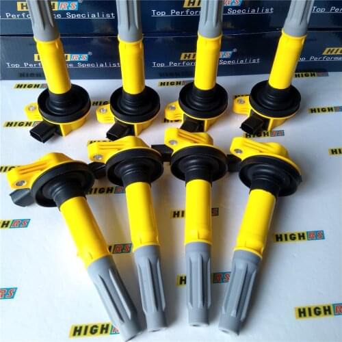 IGNITION COILS FIT 2011-2015 FORD F-150 F150 MUSTANG 5.0L V8 BR3Z12029A BR3E12A375AA DG542 5C1859 GN10420 UF-622 UF622 Coil Pack