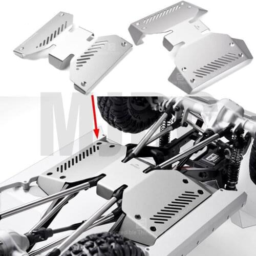 Stainless Steel Metal Armor Chassis Protection For Side bar guard RC Crawler Car Vanquish Scout VP VS4-10 ORIGIN