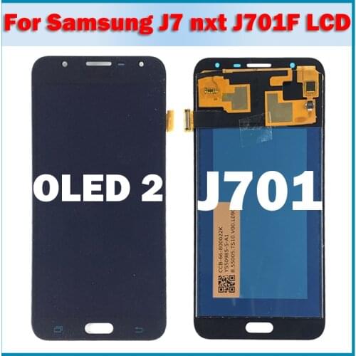 OLED 2 For Samsung J7 Nxt J701 J701F Adjust LCD Display Touch Screen Digitizer For Samsung Galaxy J701 J7 Nxt