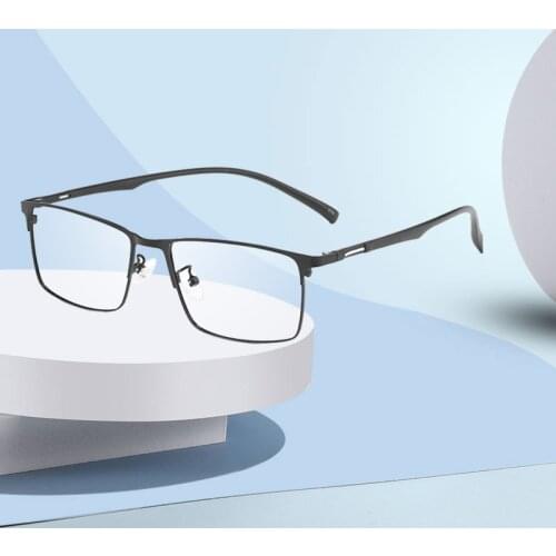 Alloy Glasses Frame Full Rim Glasses Optical Eyewear Spring Hinges Men Style Rectangle Eye Glasses Hot Selling